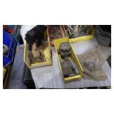 Various brackets, spacers, water valve,