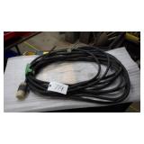 50' HD 220V electrical cord needs plug