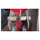 I-Beam trolley & Dolly for large door