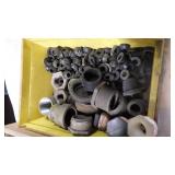 rubber seals, plastic couplings