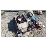 Used misc pump parts on skid
