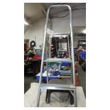 2 step aluminum step ladder, & step stool