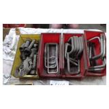 U-bolts various sizes, hose barb couplers