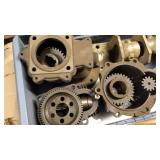 gear boxes for parts only, tire brackets &