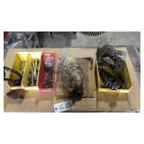 various size chains & repair links, hex bolts