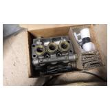 Used head w/ ceramic pistons, pump cutter for