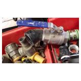 valves, quick couplers, Banjo tank filter