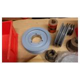 sheaves, pulleys asst'd sizes & types