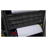 Grey 18 tray metal box