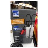 Submersible Pump 1/3HP 5Gal NEW in box