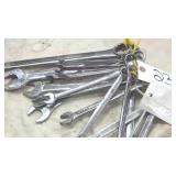 Metric wrenches various sizes