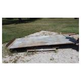 Small lawn lift w/fork lift 52'x9'L
