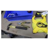 Stanley 200' tape, 2-16'tape measures