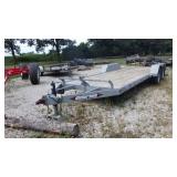 Weber Lane Flat bed trailer 80'x20' w/