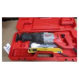Milwaukee electric sawsall in case &