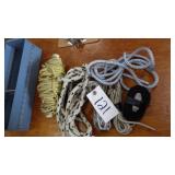 Misc lengths of rope various sizes