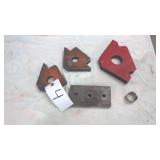 Magnetic welding brackets
