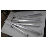 6- electric light fixtures 24'