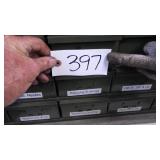 Green 18 tray metal box