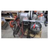 Rigid 300 Pipe threader on a cart w/foot pedal