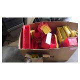 Plastic storage containers various sizes