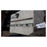 48' Level, 36' ruler, Rigid tube bender