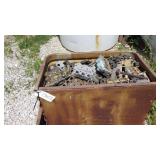 Used brass pumphead for parts or salvage