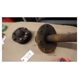1- 6 bolt, 1- 8 bolt wheel hub assembly