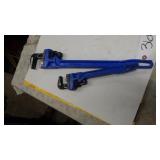 HD Pipe wrenches 14' & 24'