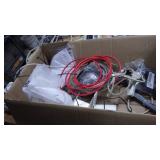 Adding machine , misc cords, timers
