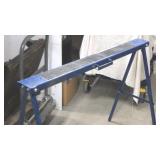 2- folding sawhorses light duty
