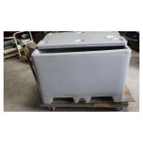 Extra large insulated cooler w/drain plug