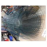 36' green coated wire fencing appr 20'