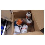 camp stove, loud speaker, Encore sprayer