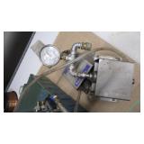 pressure guages & valves for sprayers