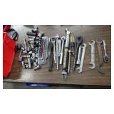 Misc sockets, torque wrench, socket extensions