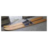 wooden water skis Mermaid by Aqua rite