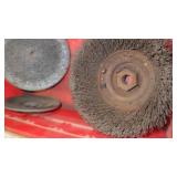 Wire wheel, buffer wheel misc parts