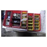 zip ties, screws various lengths, pressure guage