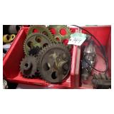 Pulley, gears, sprockets