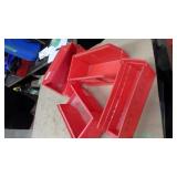 plastic storage containers various sizes