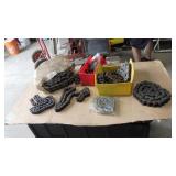 drive chains various sizes and lengths