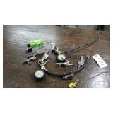 Air compressor & tire guages