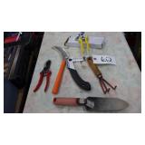 Misc garden tools