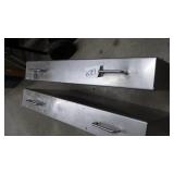 box of SS handles, 2 covers for pulley or chain