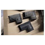 PVC elbows cut, PTO cover for pump