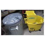 Rubbermaid commercial mop & bucket &
