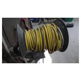 Electrical cord reel w/ wall bracket