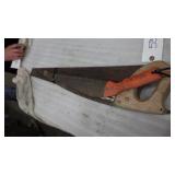 Pruning saw, crosscut saw, arborist saw