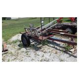 5'x70' Salvage trailer w/salvage steel &